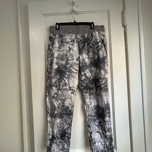 CAbi Charcoal and Black Joggers